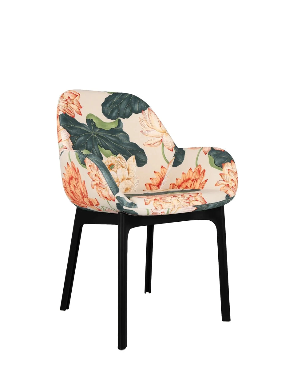 Kartell Clap Flowers Armchair, Black/Kew