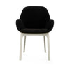 Kartell Clap Aquaclean Armchair, White/Black