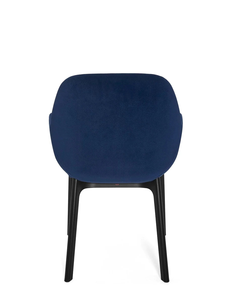 Kartell Clap Aquaclean Armchair, Black/Blue