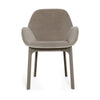 Fotel Aquaclean Clap Kartell, Taupe/Ecru