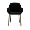 Fotel Aquaclean Clap Kartell, Taupe/Black