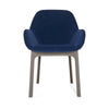 Fotel Aquaclean Clap Kartell, Taupe/Blue