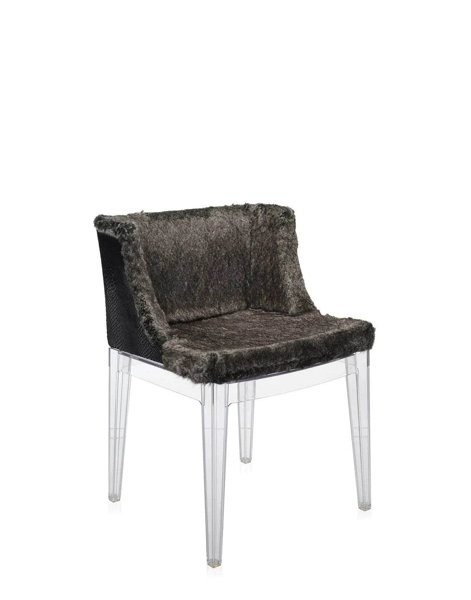 Kartell Mademoiselle Kravitz Armchair, Transparent/Grey