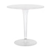 Kartell Top Top Table Per Dr. Yes Round With Round Base ⌀70 Cm, White