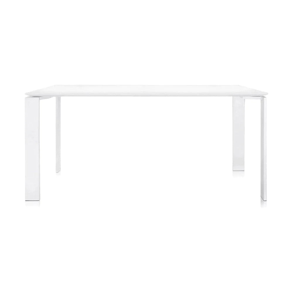 Kartell Four Soft Touch Desk 158x79 cm, biały/biały