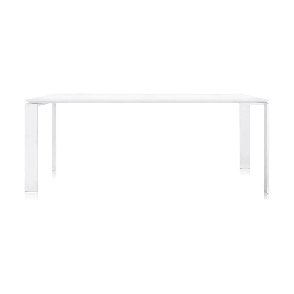 Kartell Four Soft Touch Desk 190x79 cm, biały/biały