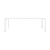 Kartell Four Soft Touch Desk 223x79 Cm, White/White