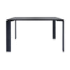 Kartell Four Desk 128x128 cm, czarny/czarny