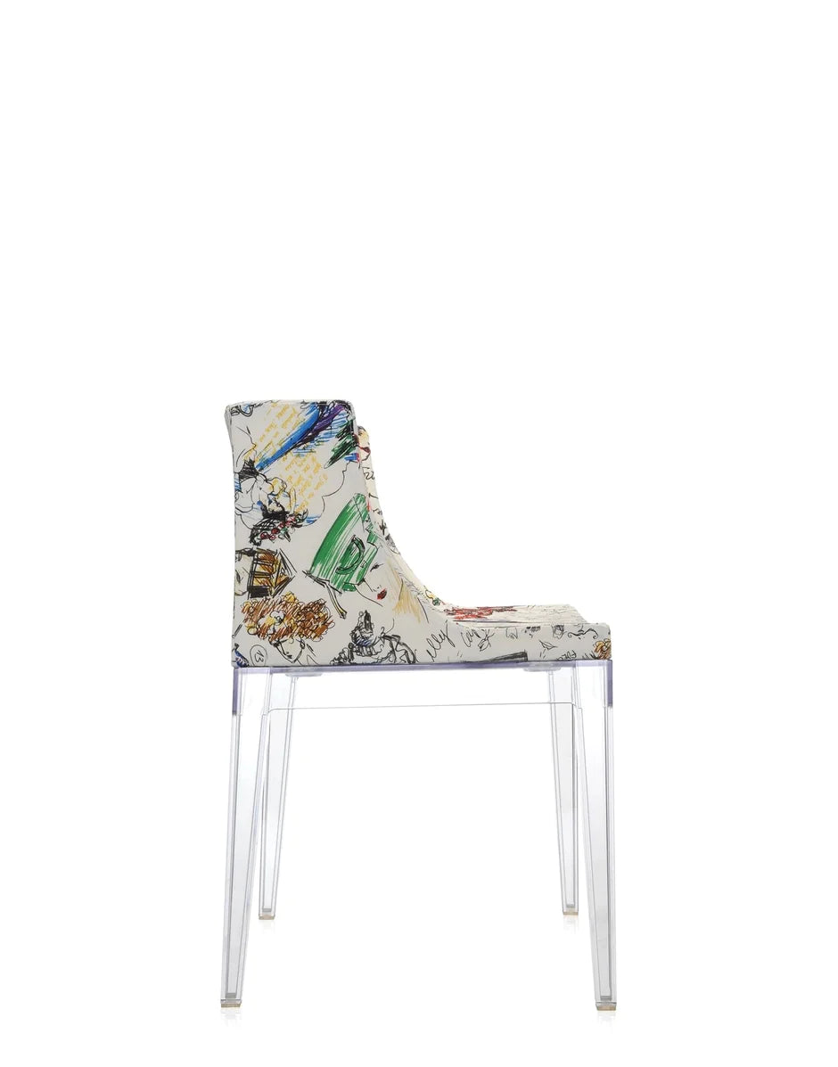 Kartell Mademoiselle à La Mode Armchair, Transparent/Sketches