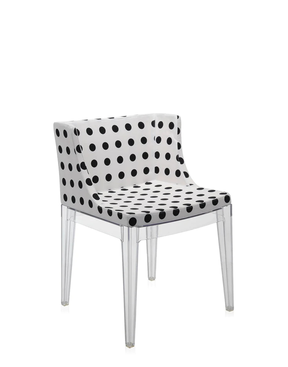 Kartell Mademoiselle à La Mode Armchair, Transparent/White Pattern