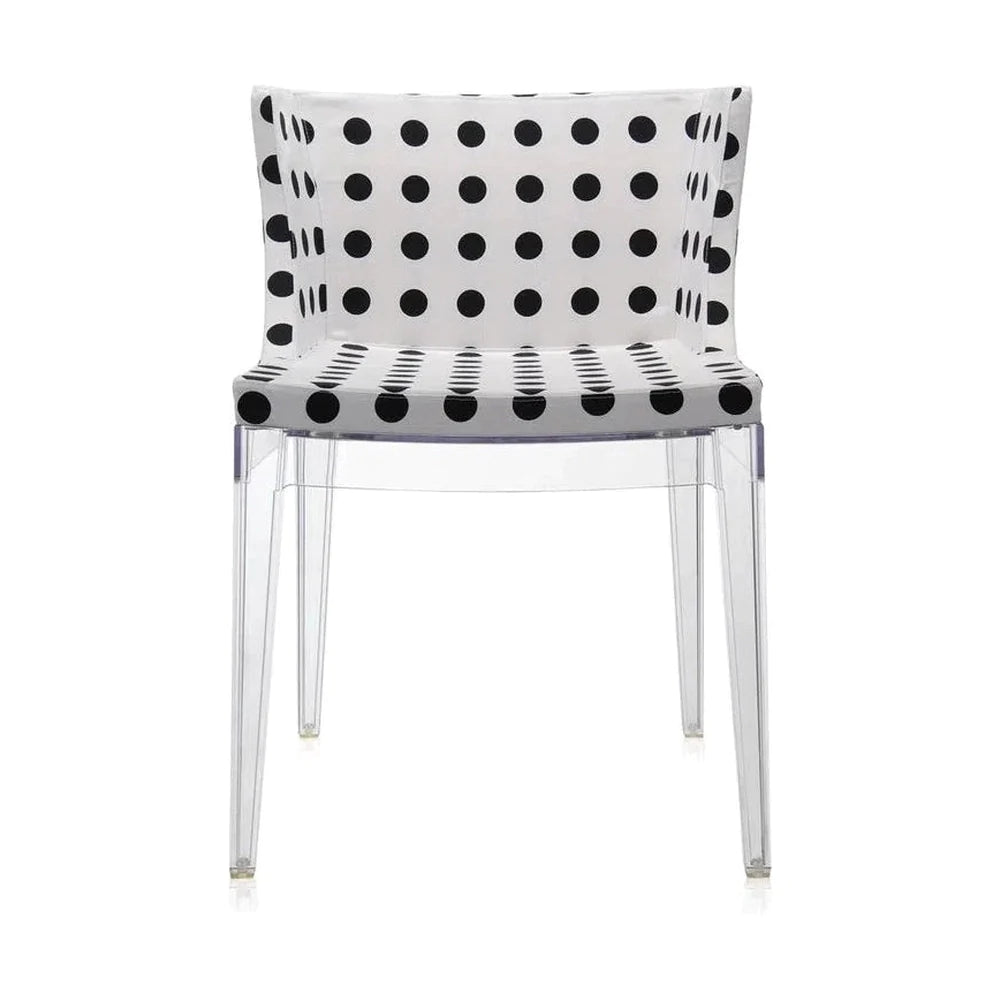 Kartell Mademoiselle à La Mode Armchair, Transparent/White Pattern