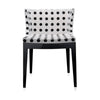 Kartell Mademoiselle à La Mode Armchair, Black/White Pattern