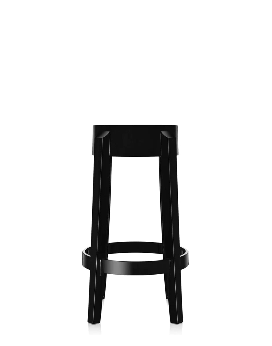 Kartell Charles Ghost stook 65 cm, czarny