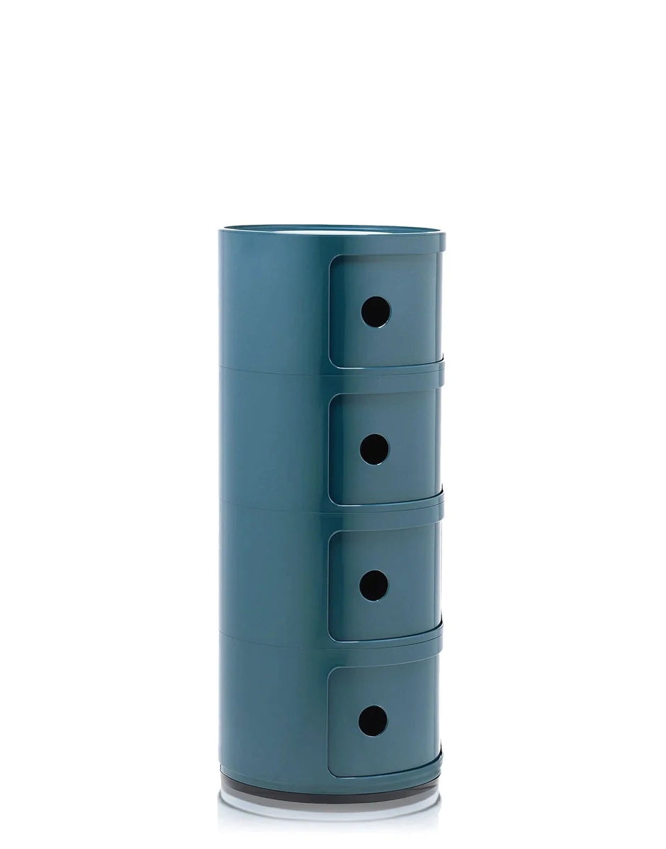 Kartell Componibili Classic Container 4 Elements, Blue