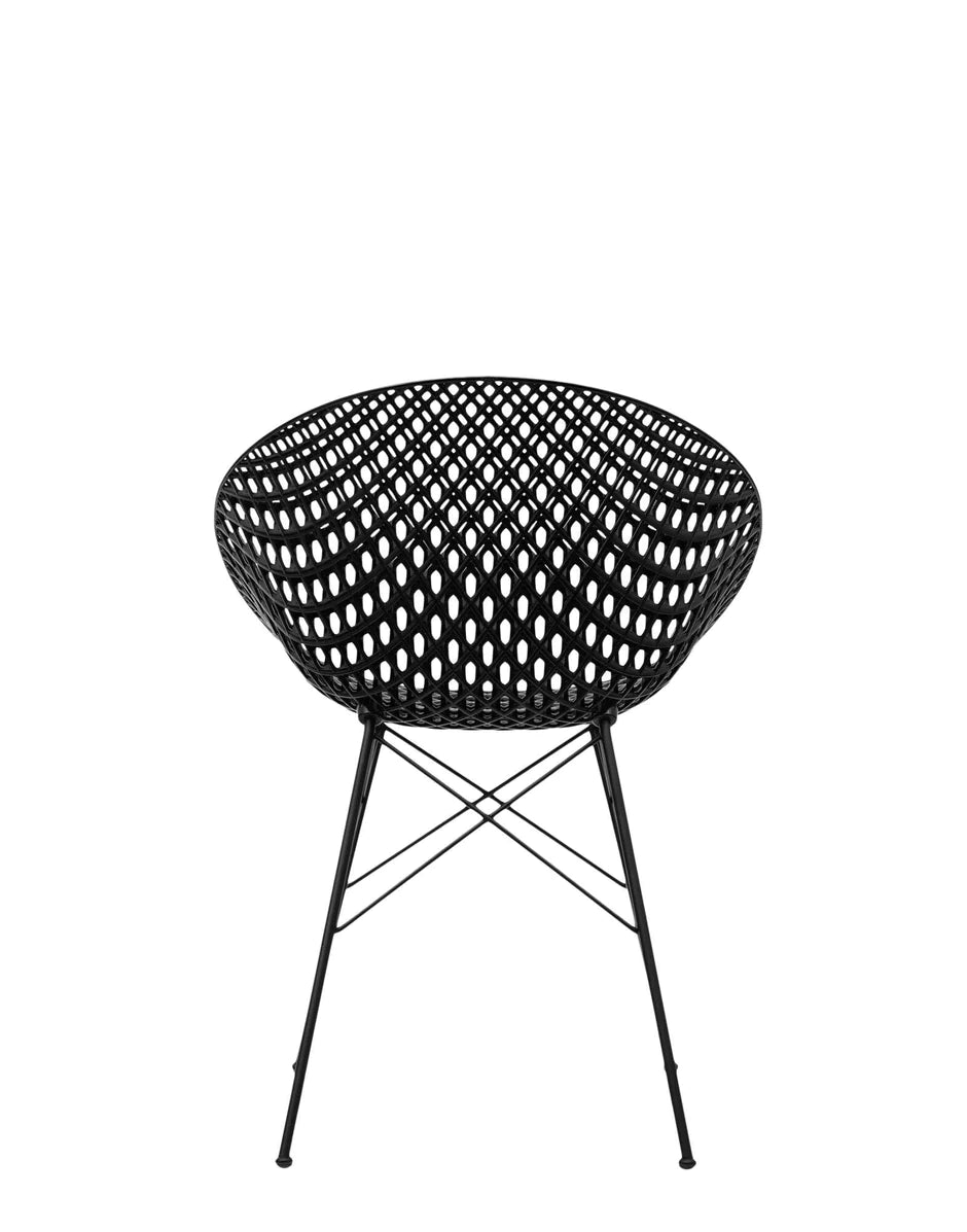 Kartell Smatrik Outdoor Chair, Black