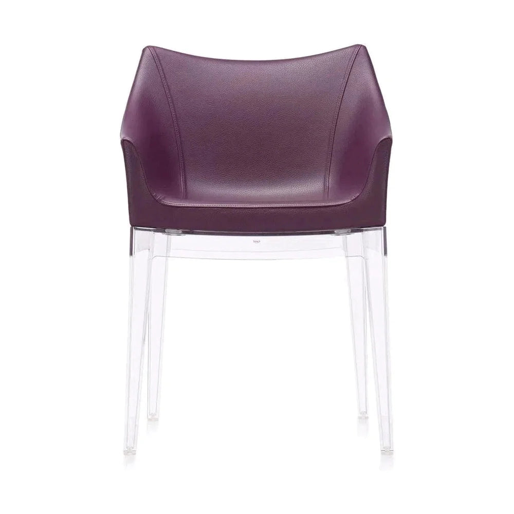 Kartell Madame Ecopelle Fotel, Crystal/Bordeaux