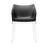 Fotel Kartell Madame Ecopelle, Crystal/Black