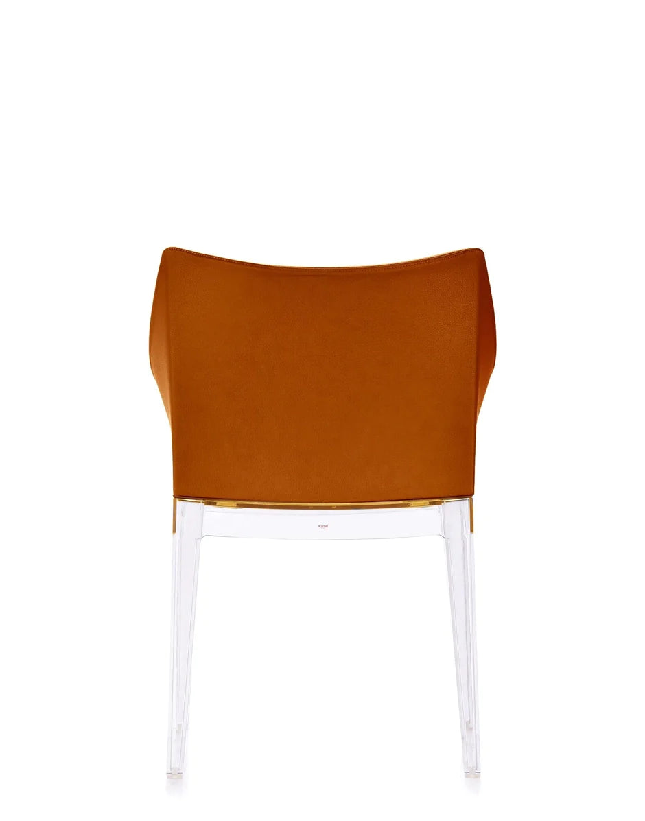 Kartell Madame Ecopelle Armchair, Crystal/Tobacco