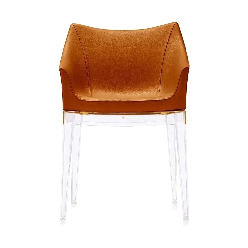 Kartell Madame Ecopelle Fotel, Crystal/Tobacco