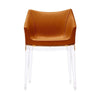 Kartell Madame Ecopelle Fotel, Crystal/Tobacco