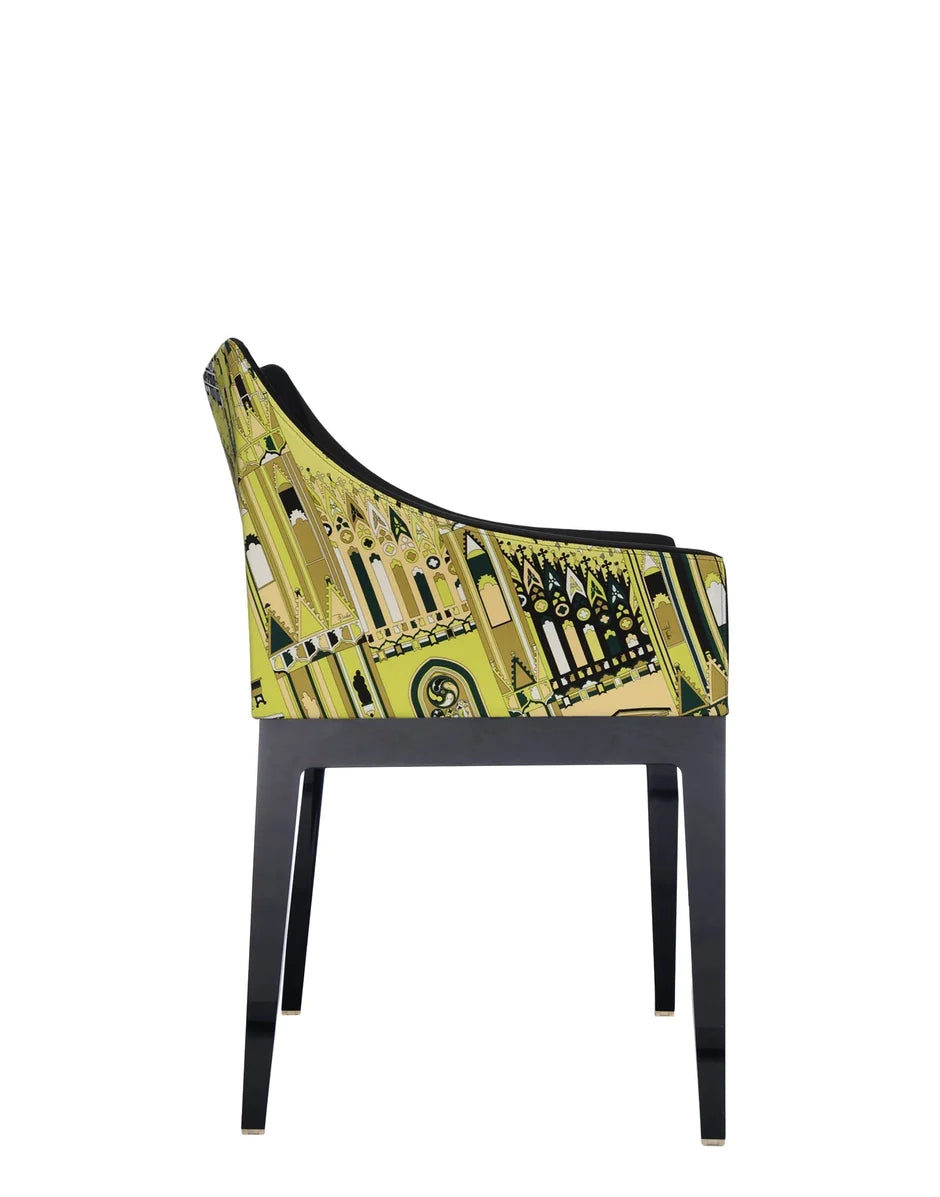 Fotel Kartell Madame Pucci, Czarny/Mediolan