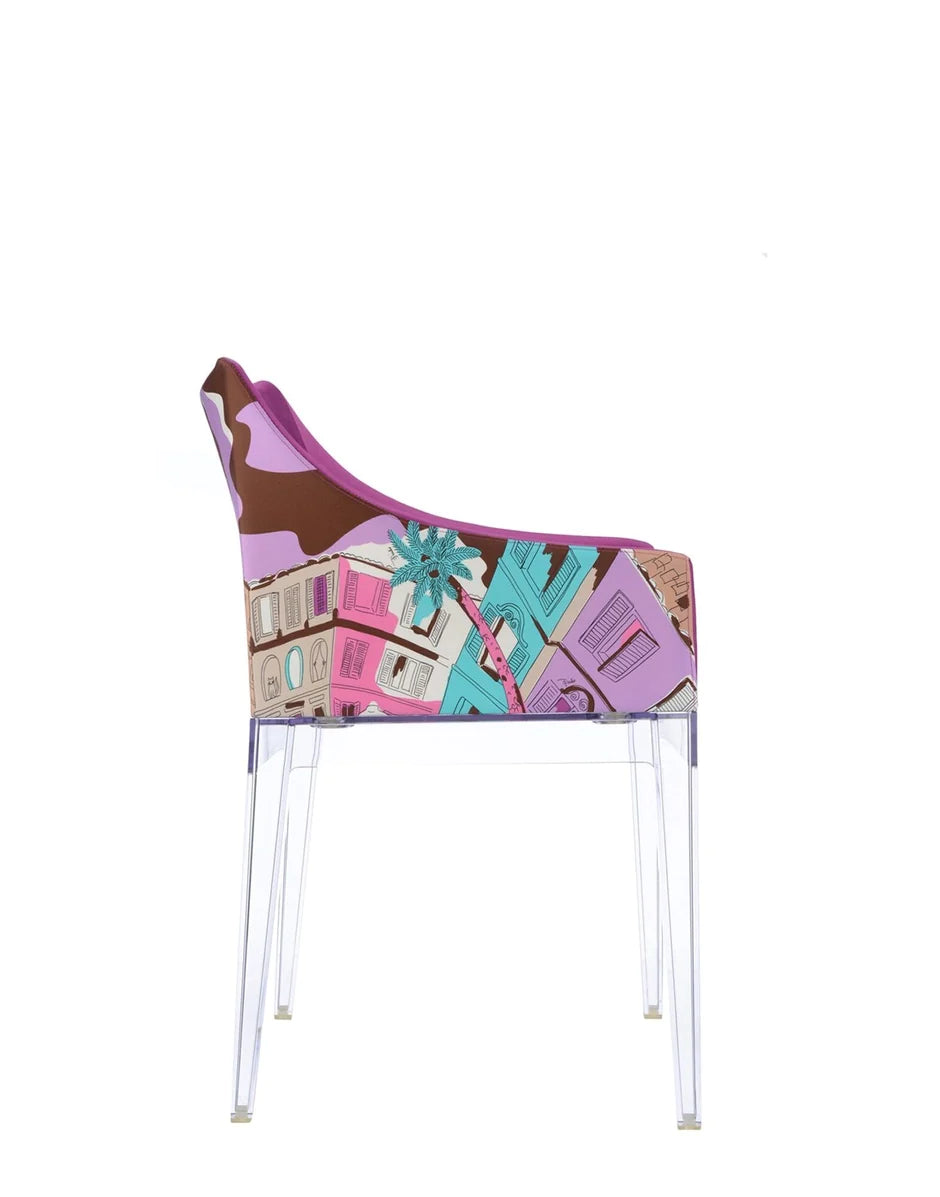 Fotel Kartell Madame Pucci, Crystal/Rome