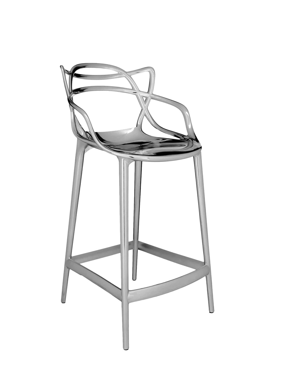 Kartell Masters stołek 65 cm, Chrome