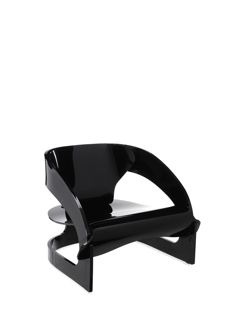 Kartell Joe Colombo Armchair, Black