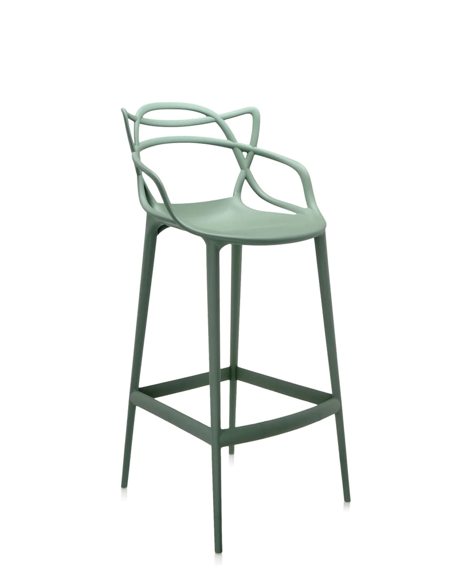 Kartell Masters stołek 75 cm, szałwia zielona