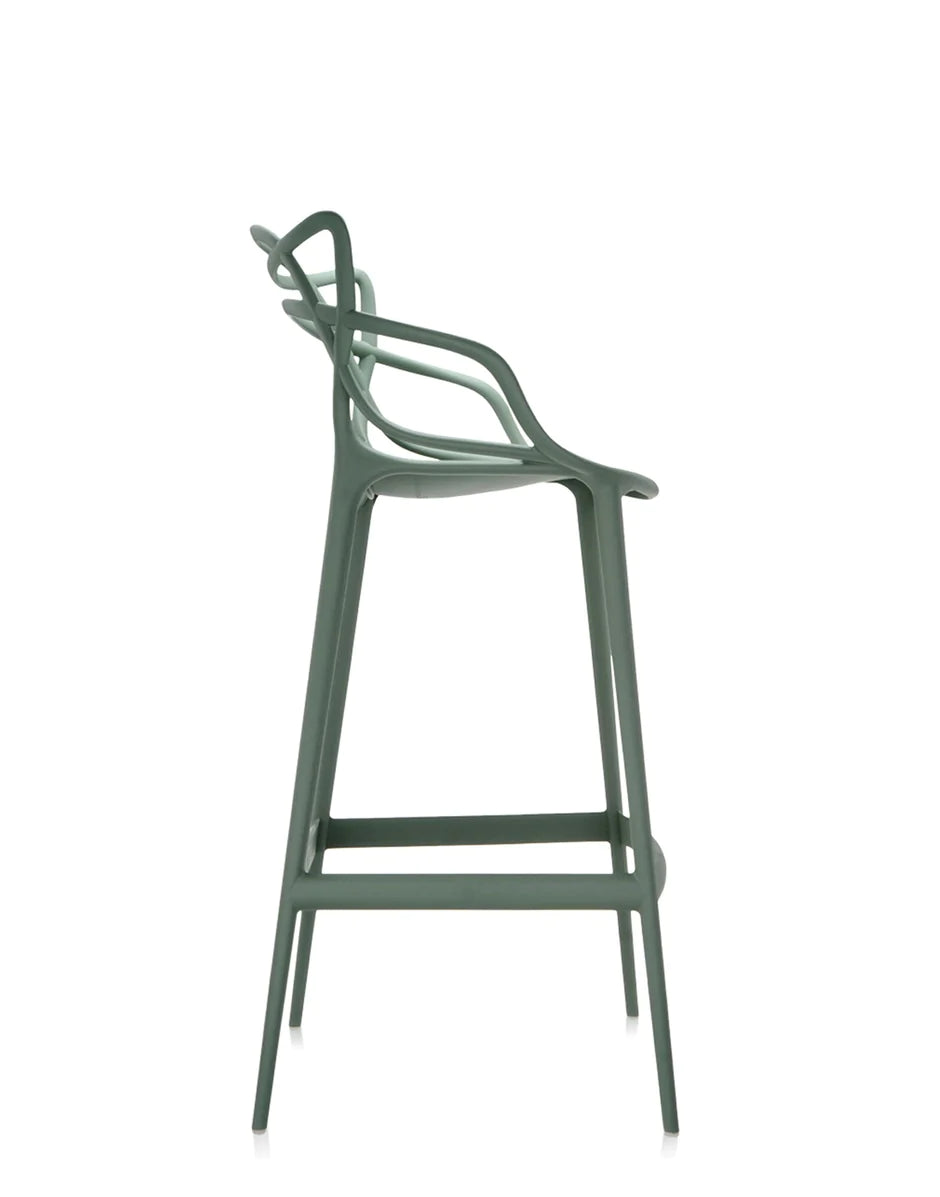 Kartell Masters stołek 75 cm, szałwia zielona