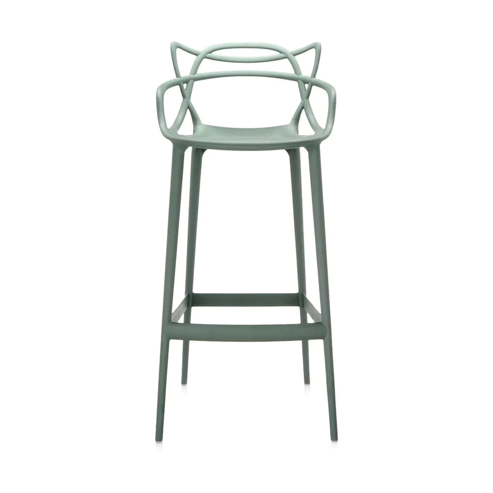 Kartell Masters stołek 75 cm, szałwia zielona