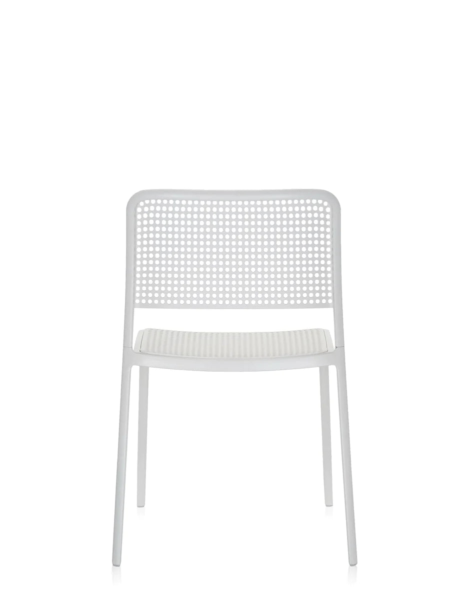Krzesło Kartell Audrey, biały/biały