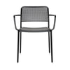 Kartell Audrey Armchair, Black/Black