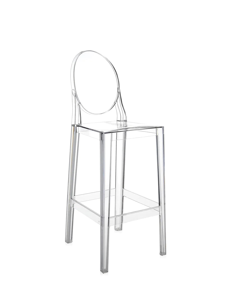 Kartell jeszcze jeden stołek 75 cm, kryształ