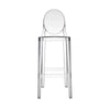 Kartell jeszcze jeden stołek 75 cm, kryształ