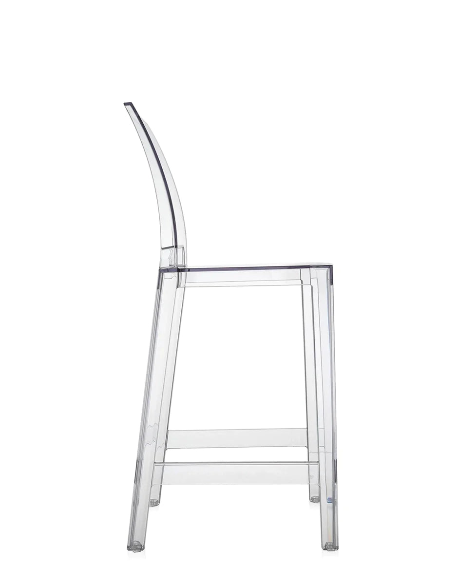 Kartell jeszcze jeden proszę stołek 65 cm, kryształ