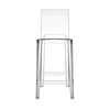 Kartell One More Please Stool 65 Cm, Crystal