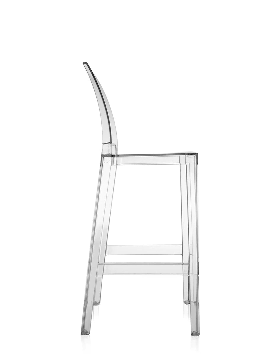 Kartell jeszcze jeden proszę stołek 75 cm, kryształ