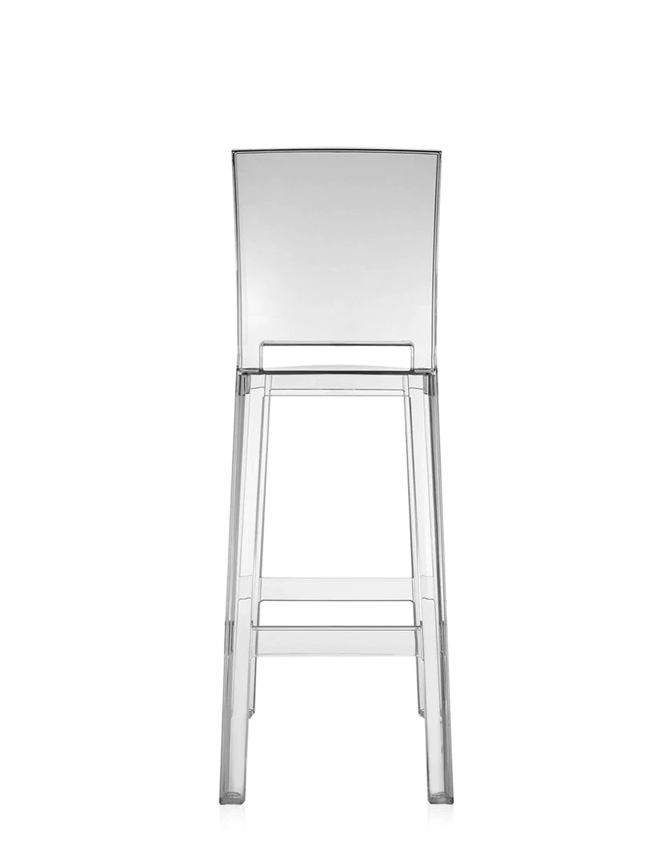 Kartell One More Please Stool 75 Cm, Crystal