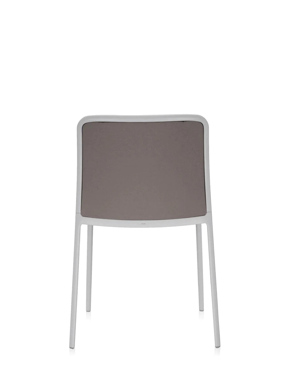 Kartel Audrey Soft krzesło, białe/beżowe