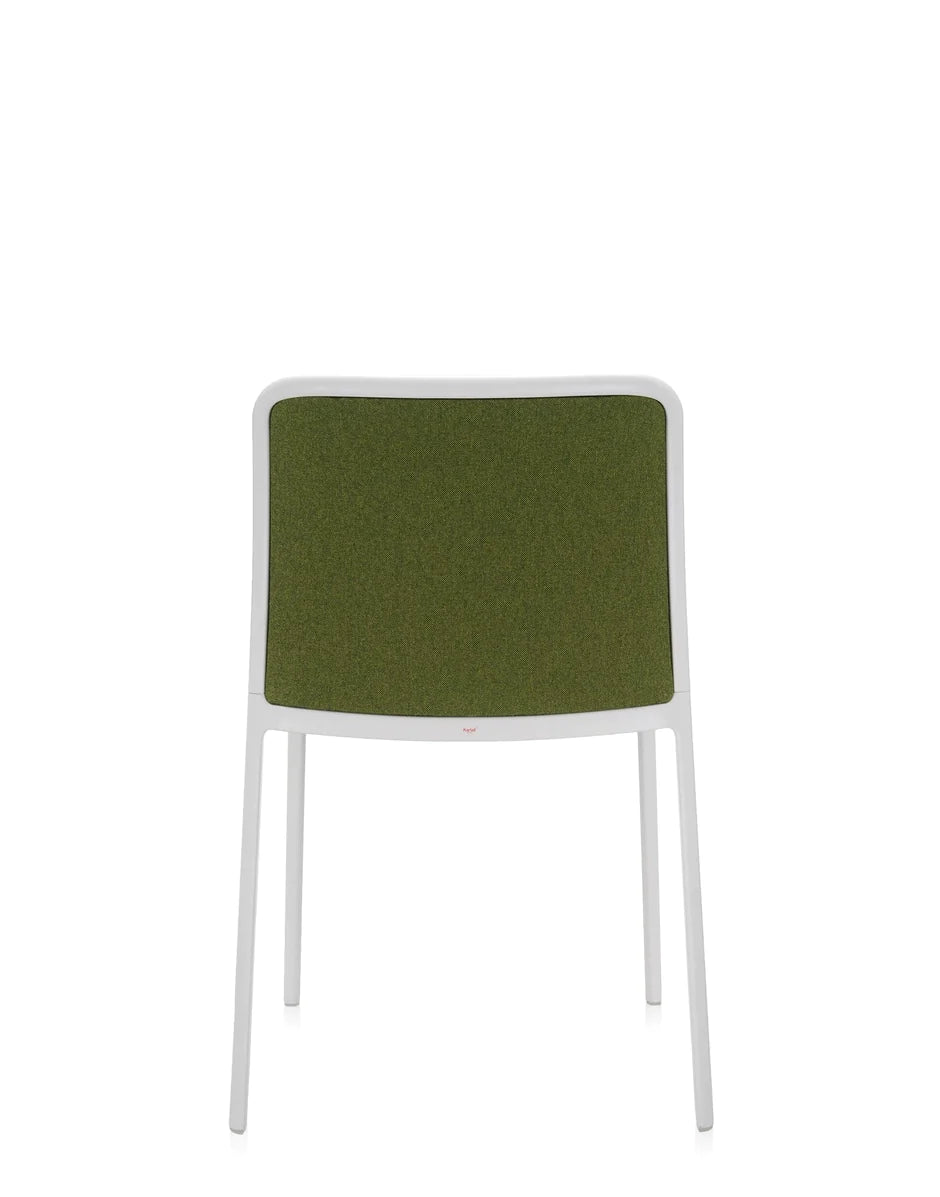 Kartell Audrey Soft Chair, White/Green