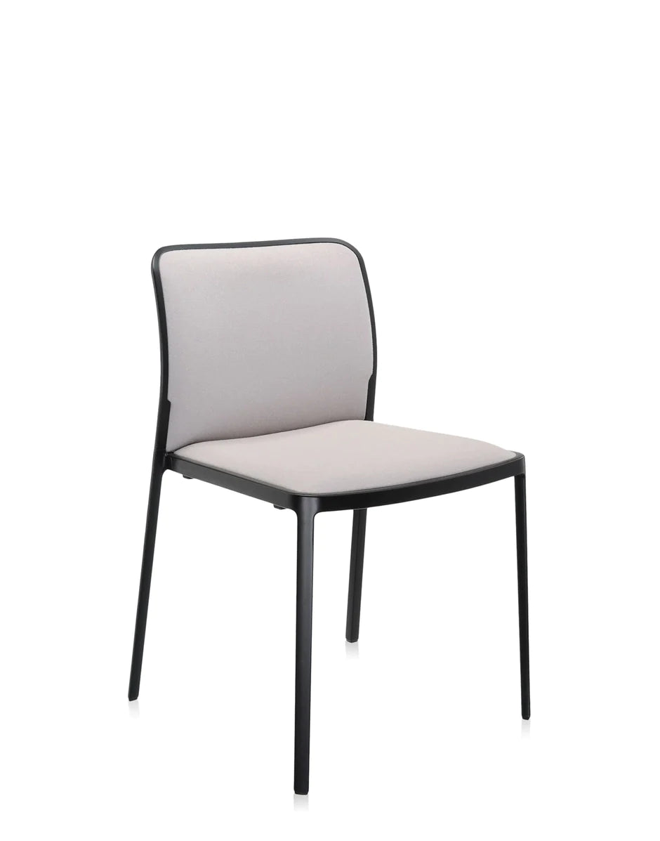 Kartell Audrey Soft Chair, Black/Beige