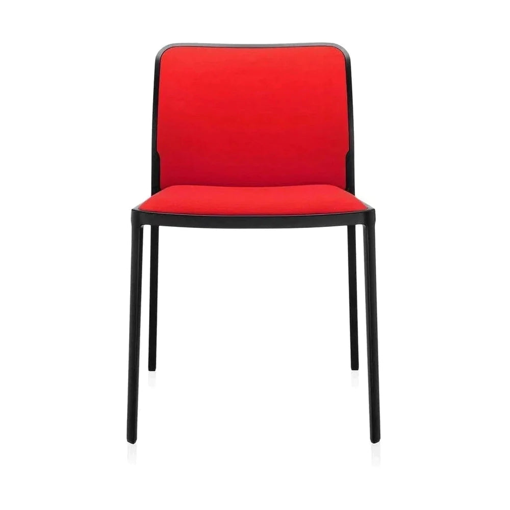 Kartell Audrey Soft Chair, Black/Red