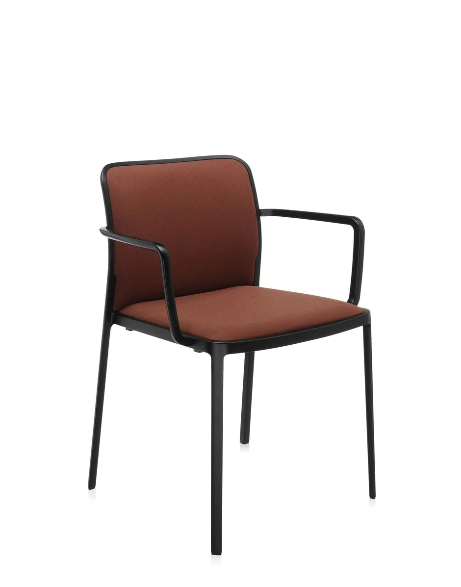 Karartell Audrey Soft Hotchair, czarny/ceglany czerwony