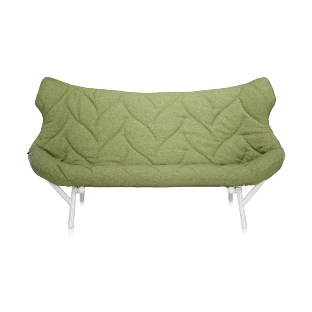 Kartell Foliage Sofa Trevira, biały/zielony