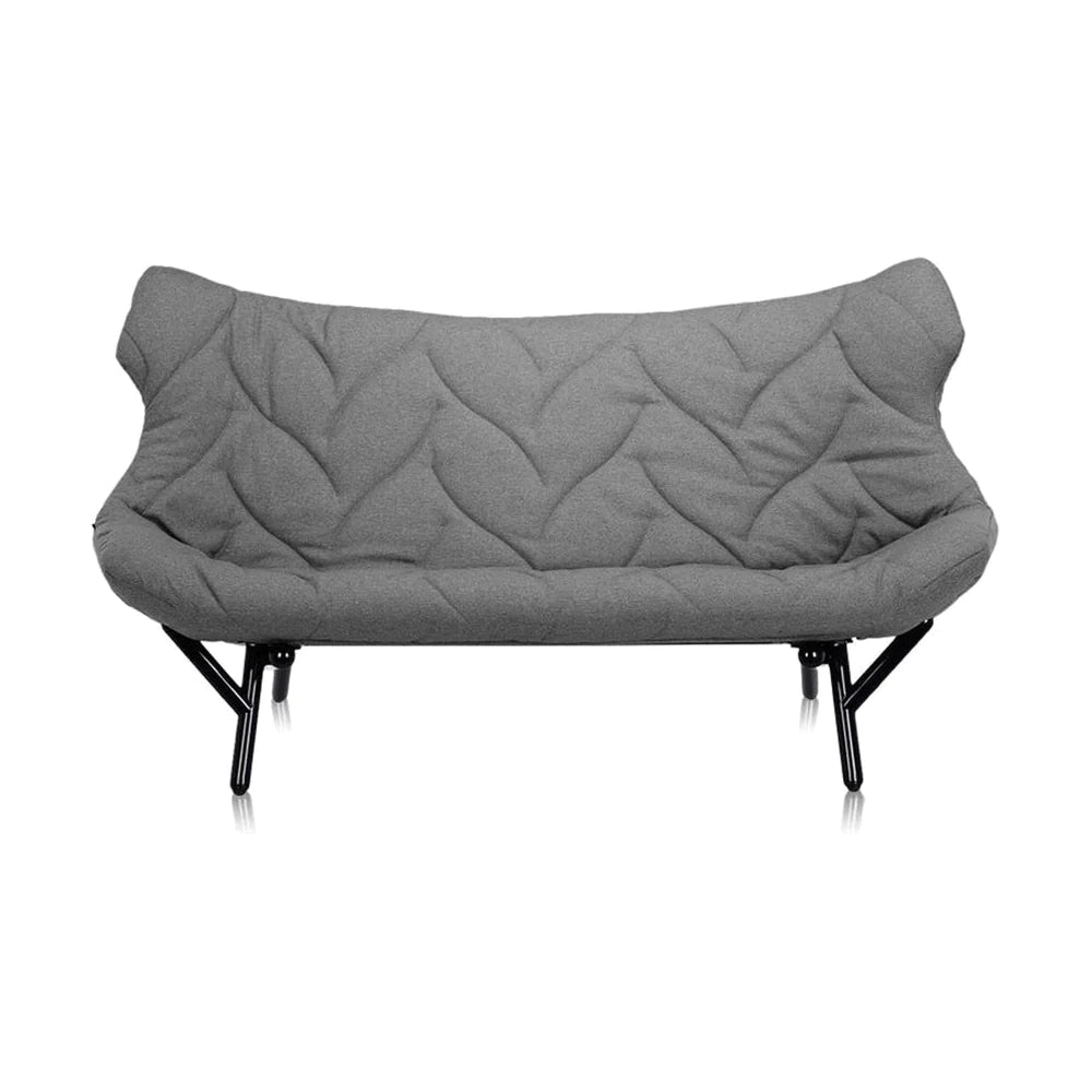 Kartell Foliage Sofa Trevira, czarny/szary