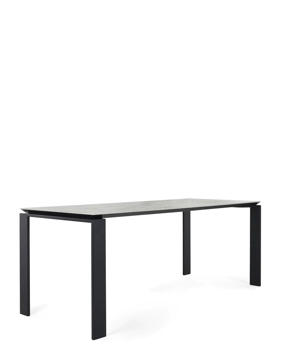 Kartell Four Ceramic Table Marmur, biały