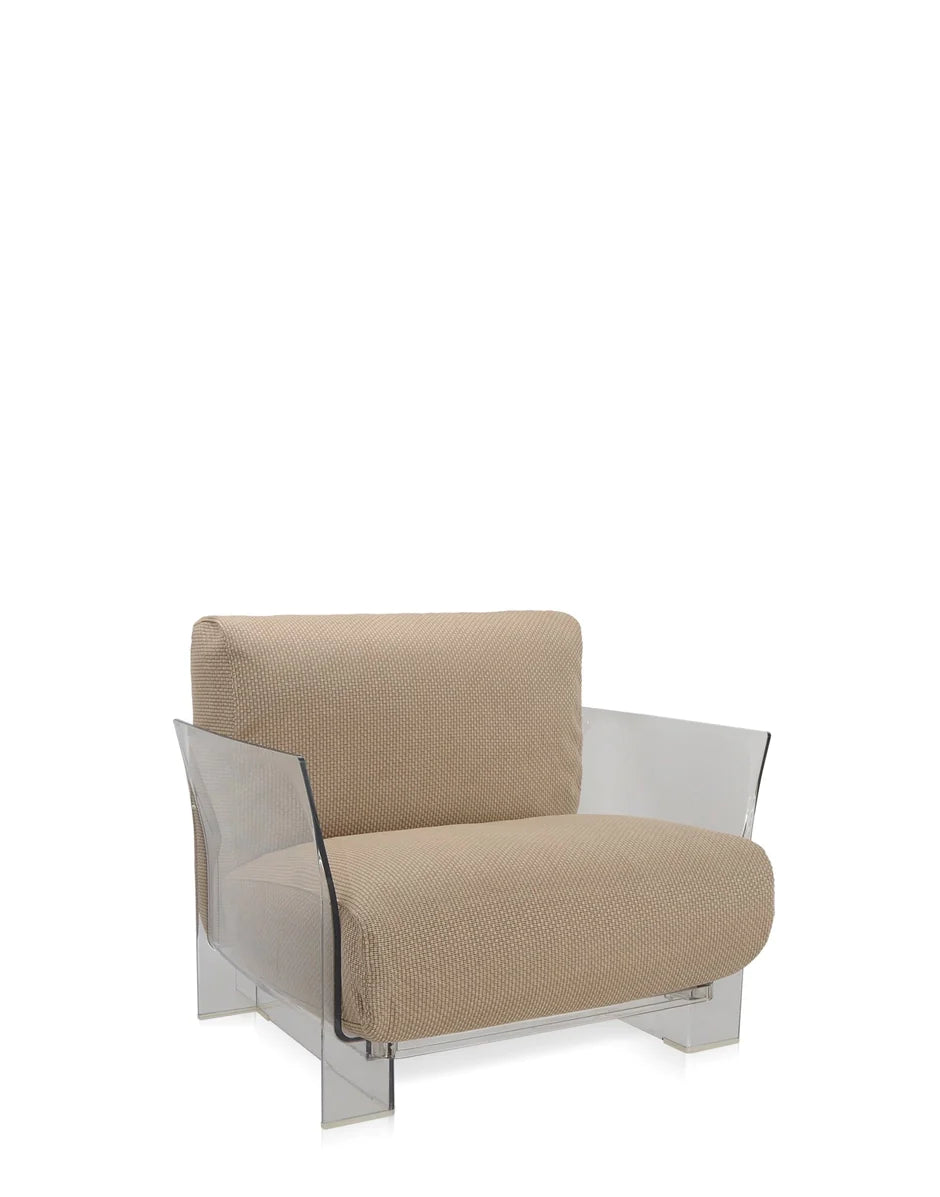 Kartell Pop Outdoor Armchair Ikon, Taupe