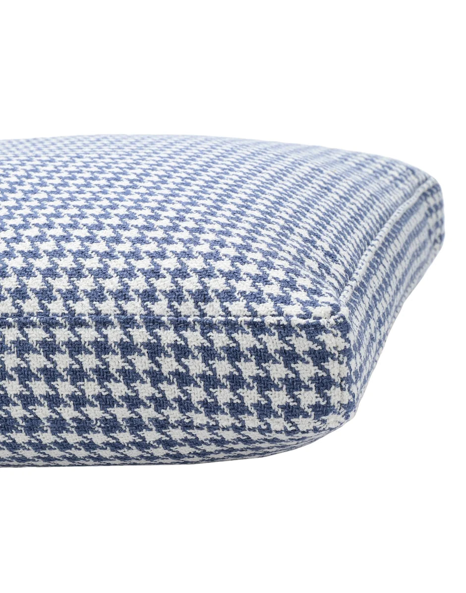 Kartell Cushion Pied de Poule 48x48 cm, niebieski