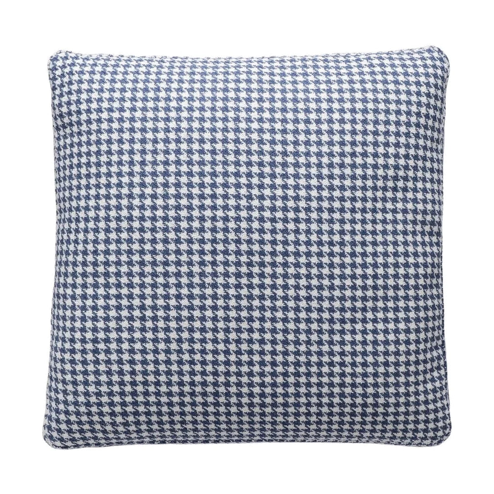 Kartell Cushion Pied de Poule 48x48 cm, niebieski